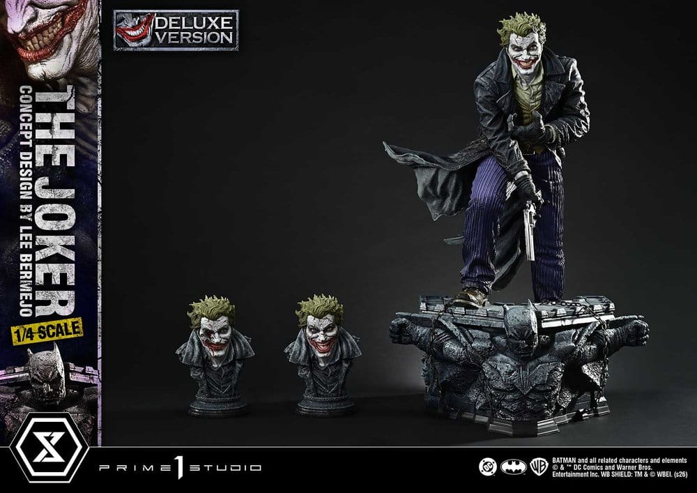 DC Comics Ultimate Premium Masterline Series Statue 1/4 The Joker (Concept Design by Lee Bermejo) Deluxe Version 53 cm [15]