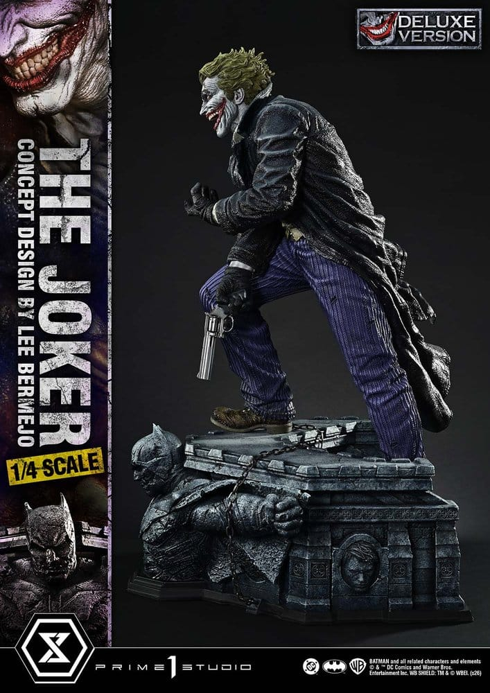 DC Comics Ultimate Premium Masterline Series Statue 1/4 The Joker (Concept Design by Lee Bermejo) Deluxe Version 53 cm [12]