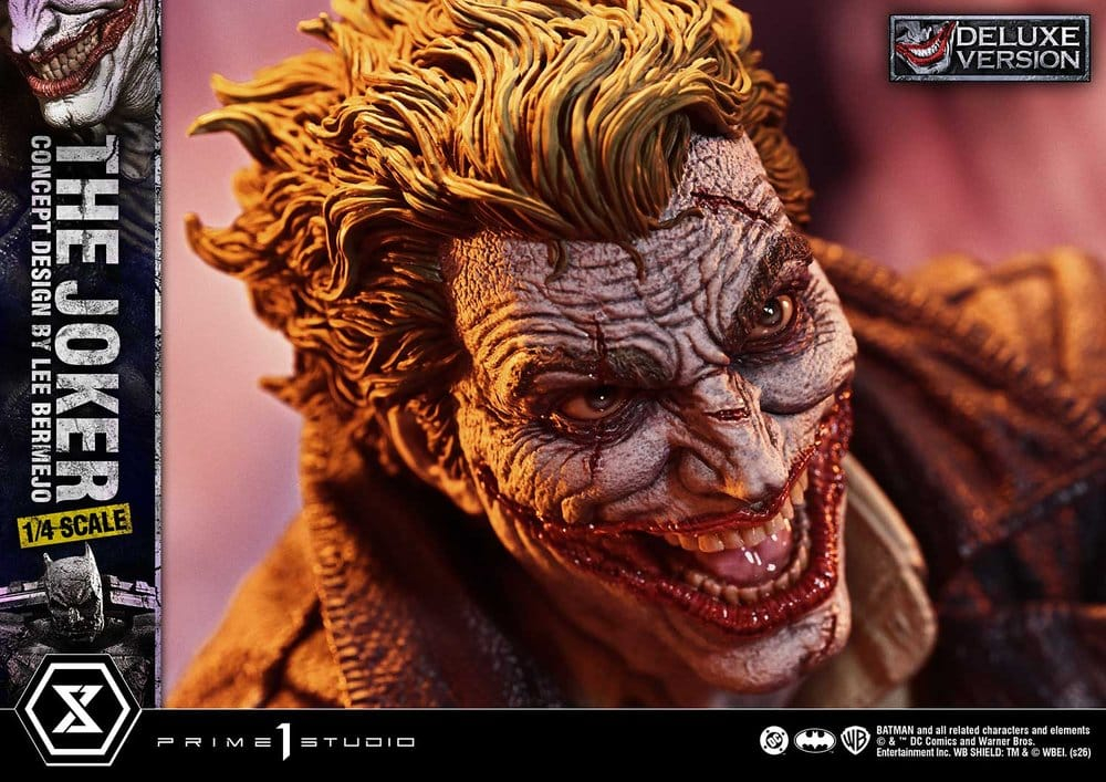 DC Comics Ultimate Premium Masterline Series Statue 1/4 The Joker (Concept Design by Lee Bermejo) Deluxe Version 53 cm [6]