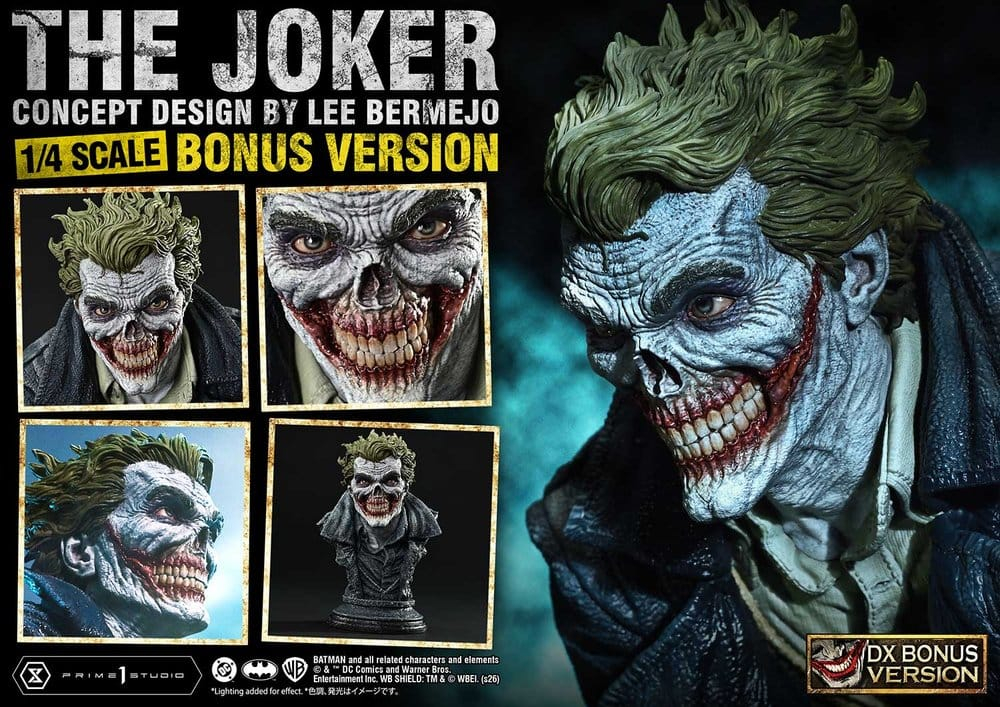 DC Comics Ultimate Premium Masterline Series Statue 1/4 The Joker (Concept Design by Lee Bermejo) DX Bonus Version 53 cm [3]