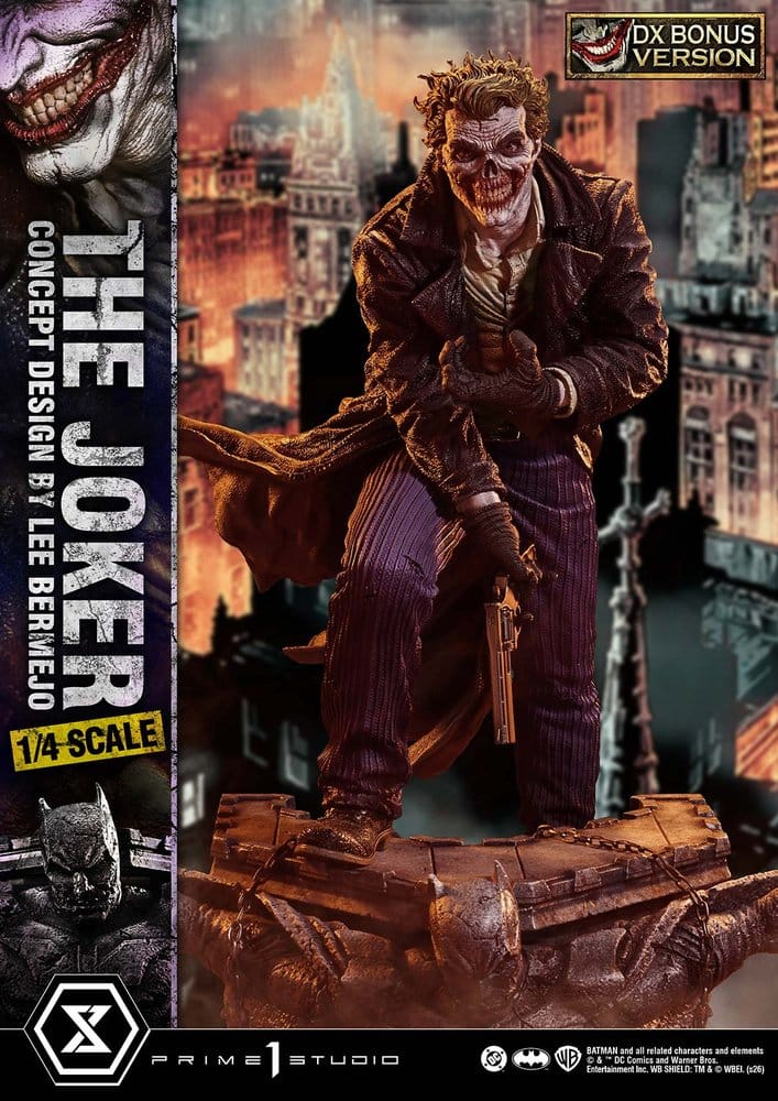 DC Comics Ultimate Premium Masterline Series Statue 1/4 The Joker (Concept Design by Lee Bermejo) DX Bonus Version 53 cm [5]