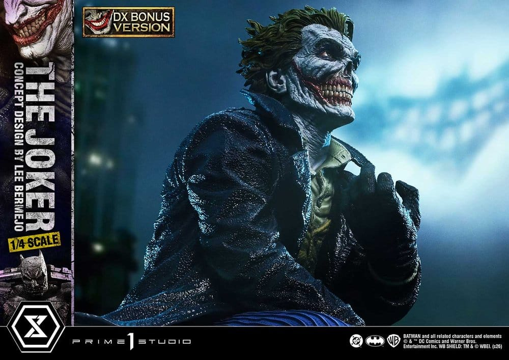 DC Comics Ultimate Premium Masterline Series Statue 1/4 The Joker (Concept Design by Lee Bermejo) DX Bonus Version 53 cm [11]