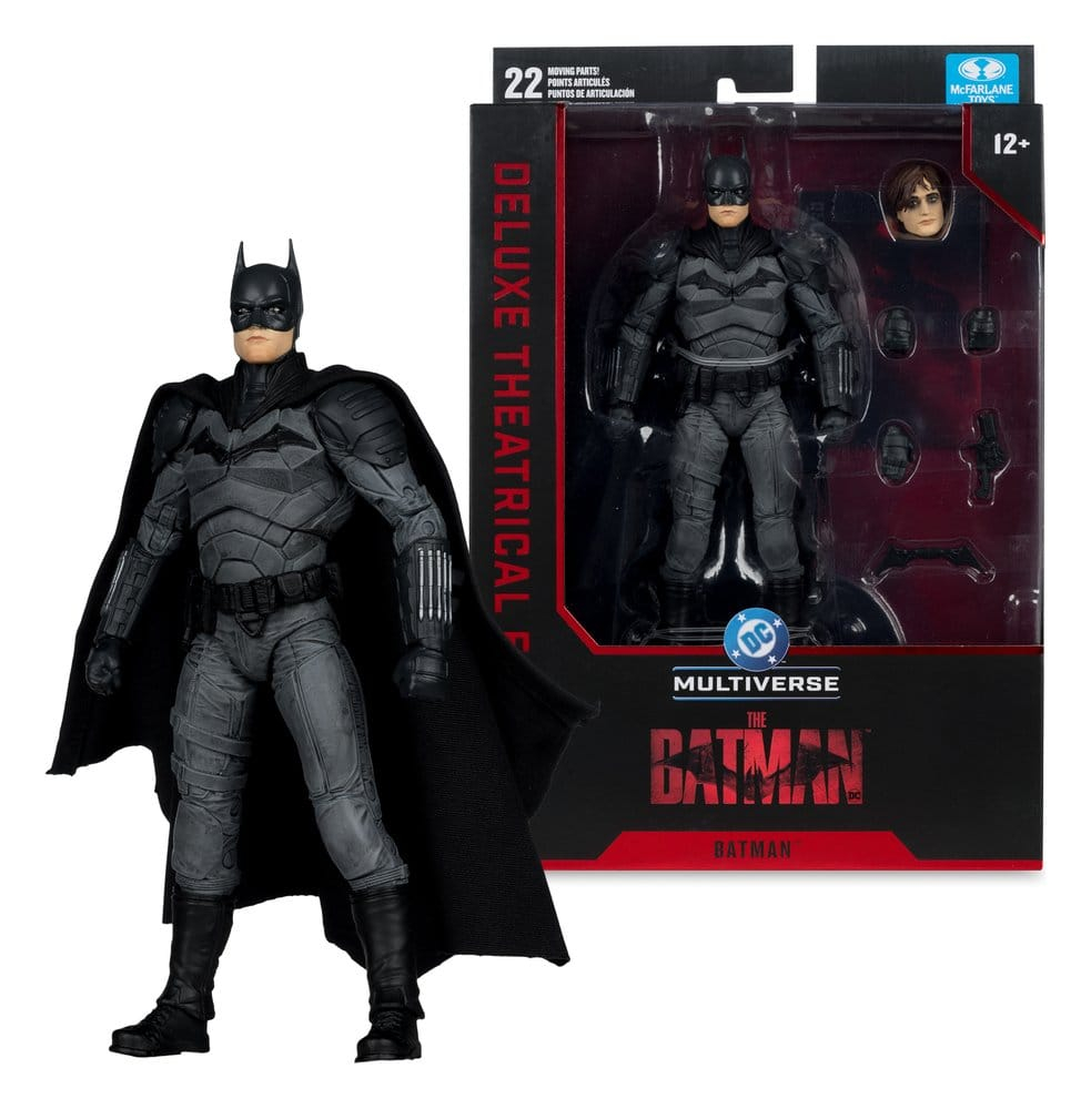 DC Multiverse Action Figure Batman (The Batman) Deluxe Theatrical Edition 18 cm [3]