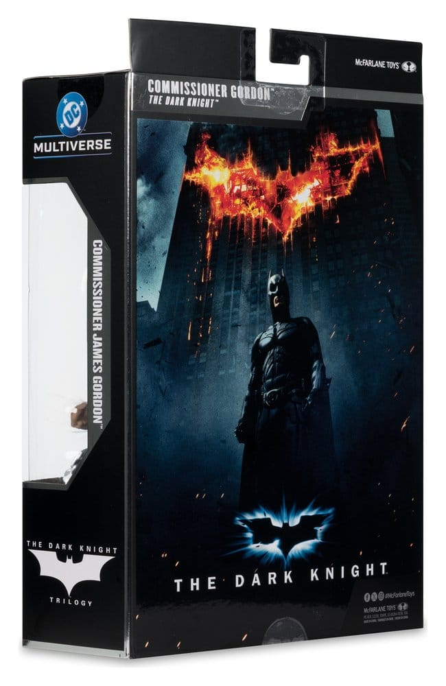 DC Multiverse Action Figure Commissioner James Gordon (The Dark Knight Trilogy) Deluxe Theatrical Edition 18 cm [8]