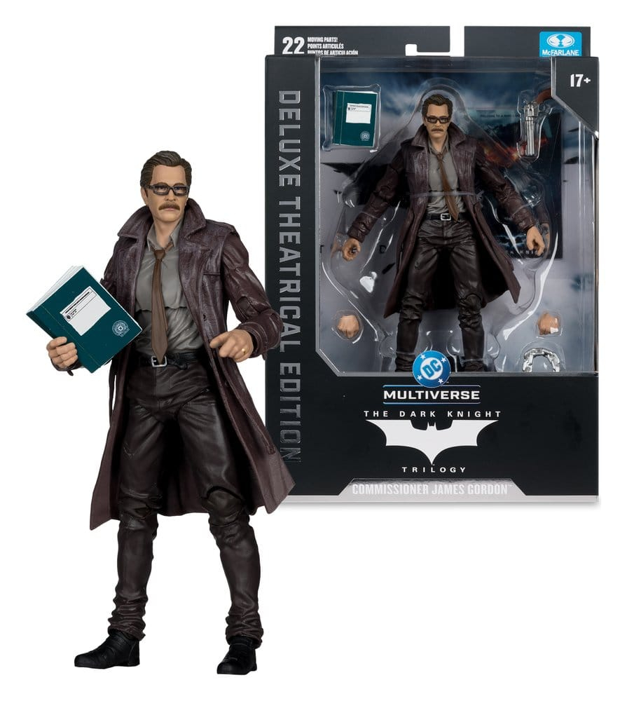 DC Multiverse Action Figure Commissioner James Gordon (The Dark Knight Trilogy) Deluxe Theatrical Edition 18 cm [3]
