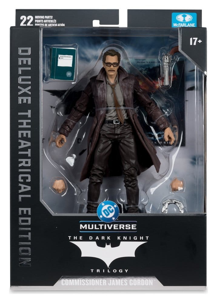 DC Multiverse Action Figure Commissioner James Gordon (The Dark Knight Trilogy) Deluxe Theatrical Edition 18 cm [6]