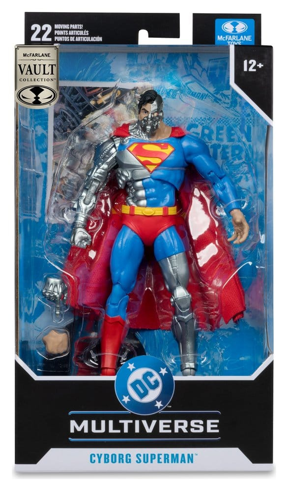 DC Multiverse McFarlane Vault Collection Action Figure Cyborg Superman (Revenge of the Green Lanterns) 18 cm [6]