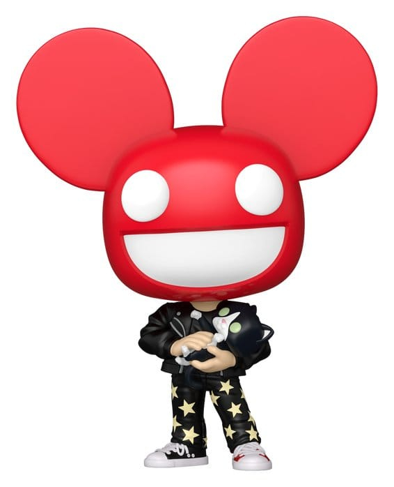 Deadmau5 POP! Rocks Vinyl Figure Deadmau5 with Cat 9 cm [2]