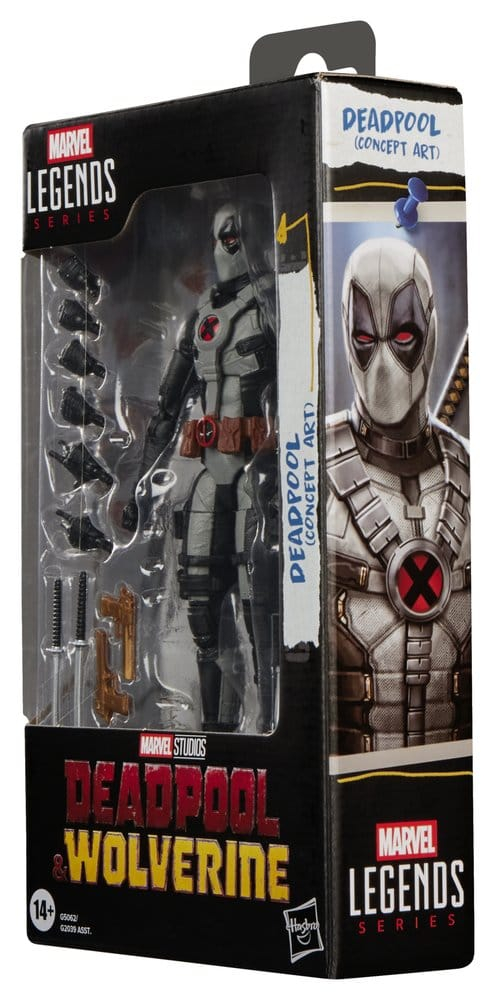 Deadpool & Wolverine Marvel Legends Action Figure Deadpool (Concept Art) 15 cm [5]