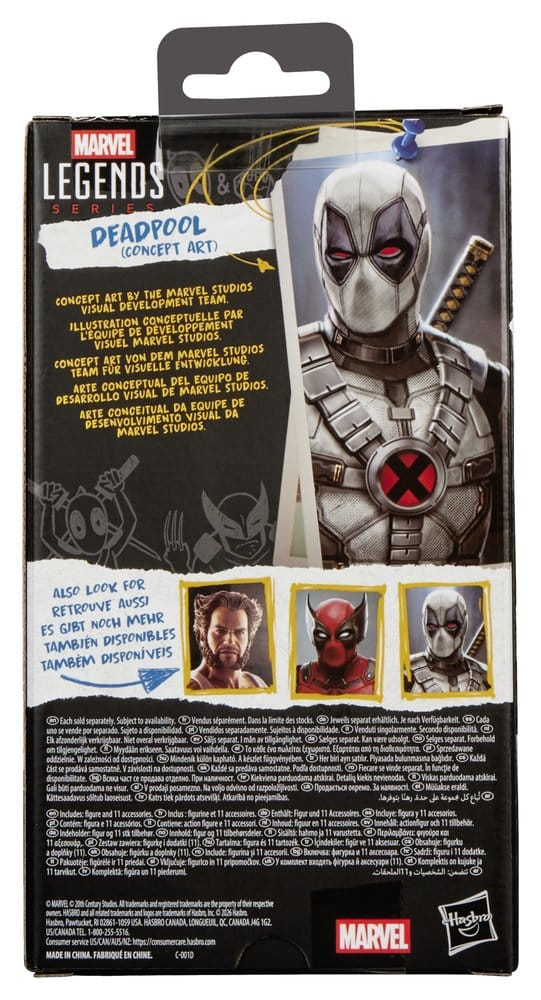 Deadpool & Wolverine Marvel Legends Action Figure Deadpool (Concept Art) 15 cm [2]