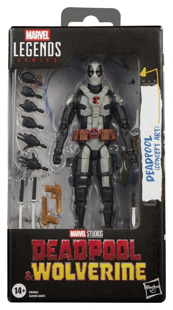 Deadpool & Wolverine Marvel Legends Action Figure Deadpool (Concept Art) 15 cm [13]