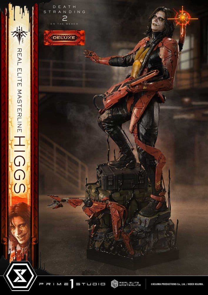 Death Stranding 2: On The Beach Real Elite Masterline Statue 1/3 Higgs DX Bonus Version 81 cm [6]
