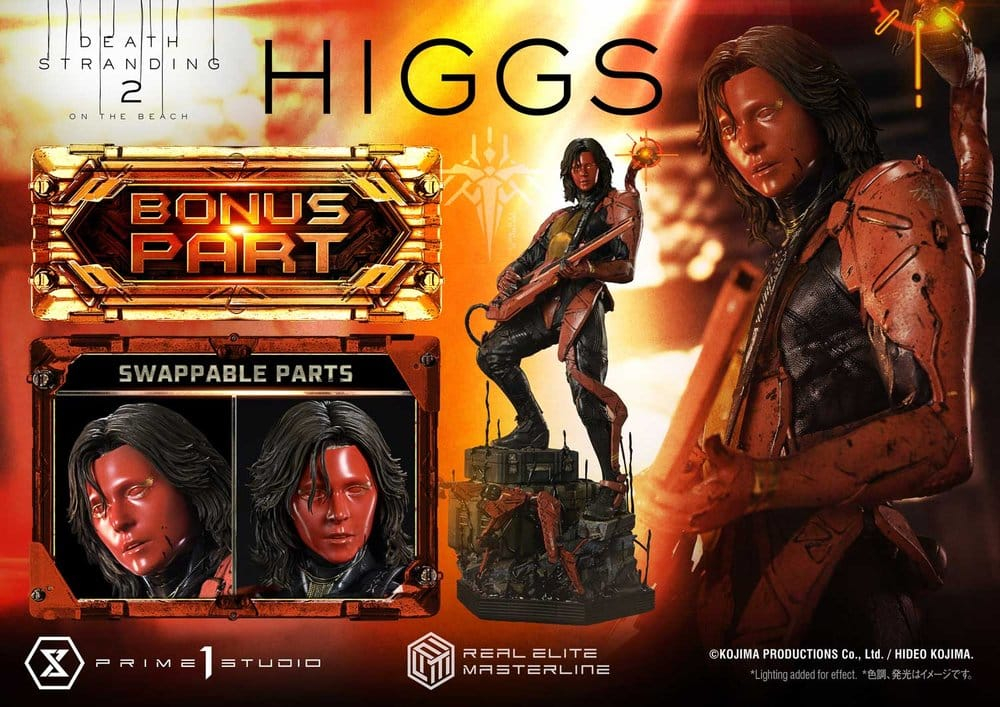 Death Stranding 2: On The Beach Real Elite Masterline Statue 1/3 Higgs DX Bonus Version 81 cm [2]