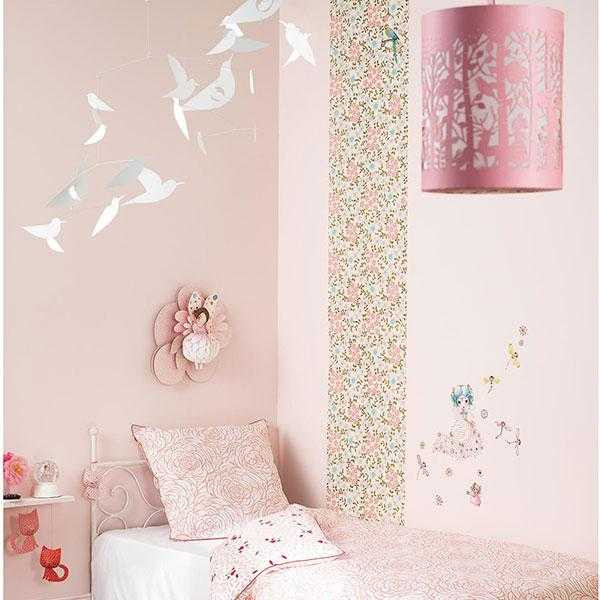 Decoratie camera copilului Tapet romantic, Djeco [2]