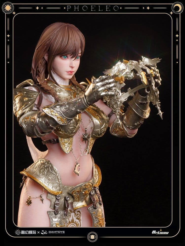 Deity Erosion Action Figure 1/6 Hwit ole-Phoeleo (Sculpted Hair Version) 30 cm [10]