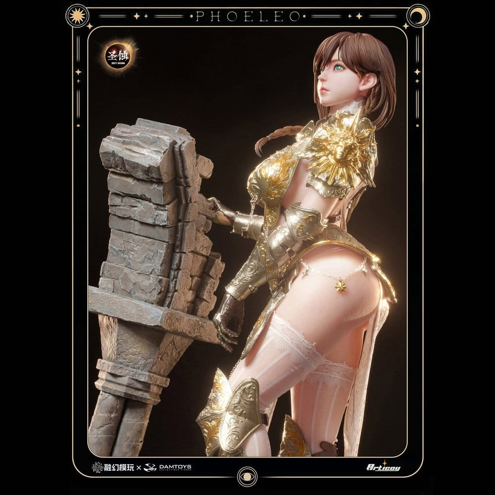 Deity Erosion Action Figure 1/6 Hwit ole-Phoeleo (Sculpted Hair Version) 30 cm [5]