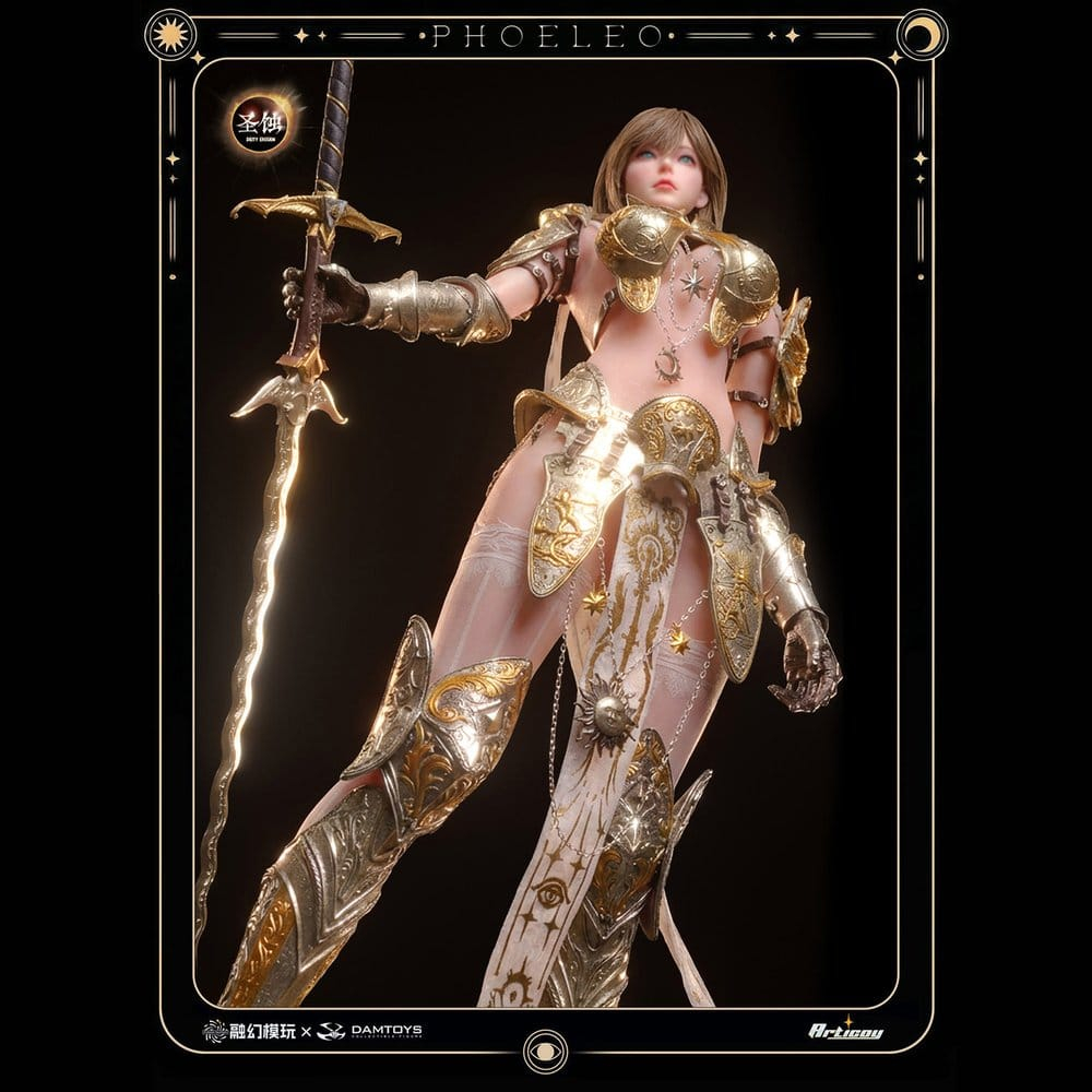 Deity Erosion Action Figure 1/6 Hwit ole-Phoeleo (Sculpted Hair Version) 30 cm [3]