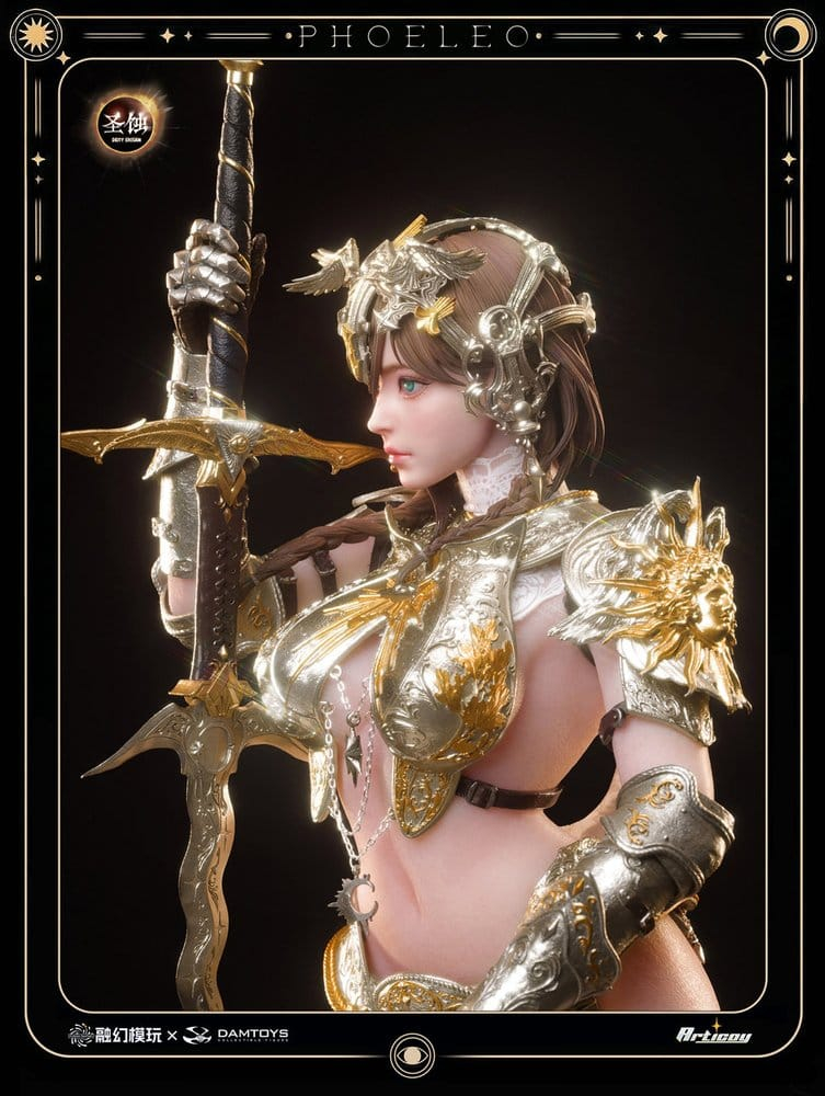 Deity Erosion Action Figure 1/6 Hwit ole-Phoeleo (Sculpted Hair Version) 30 cm [11]