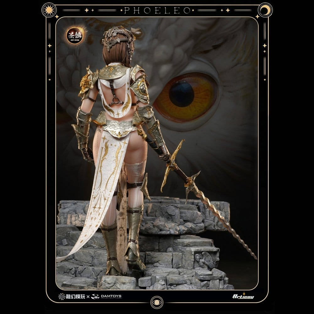 Deity Erosion Action Figure 1/6 Hwit ole-Phoeleo (Sculpted Hair Version) 30 cm [4]