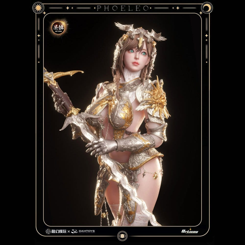 Deity Erosion Action Figure 1/6 Hwit ole-Phoeleo (Sculpted Hair Version) 30 cm [2]