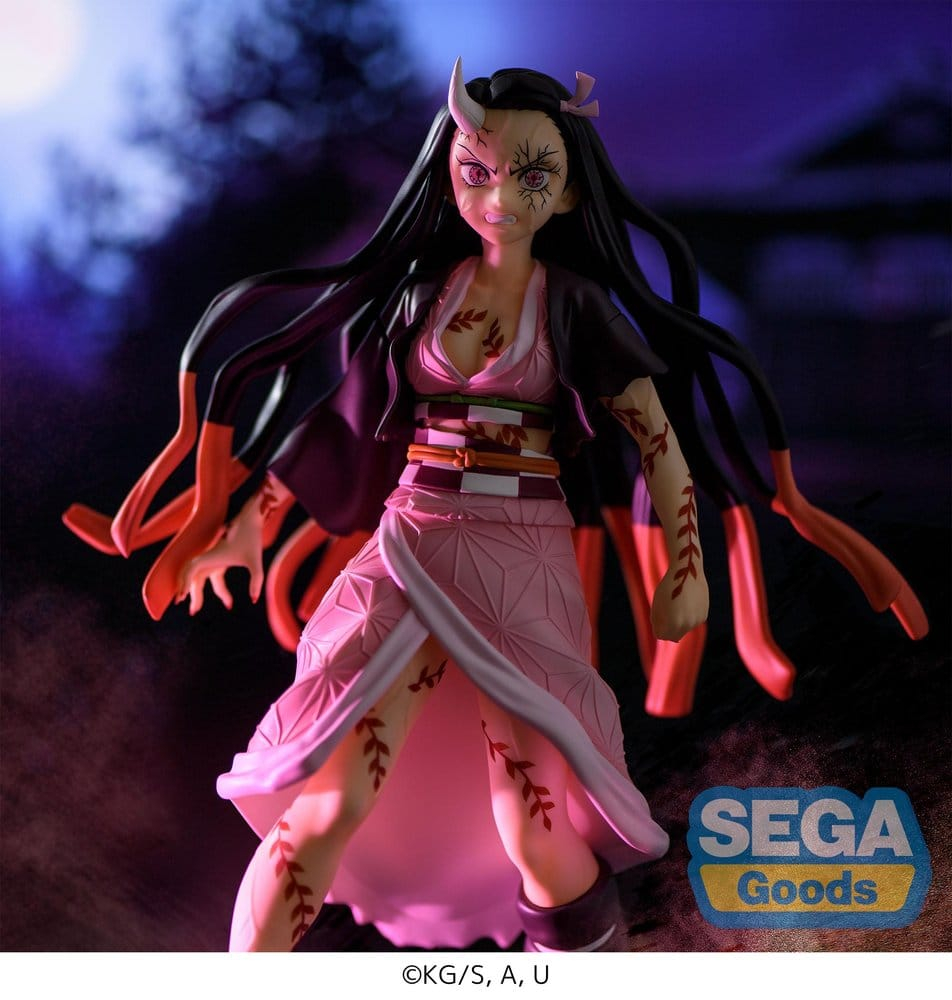 Demon Slayer: Kimetsu no Yaiba FIGURIZMa PVC Figure Nezuko Kamado Demon Form Advancing Ver. (Rerelease) 21 cm [4]