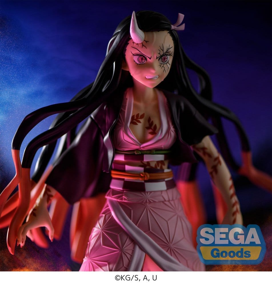 Demon Slayer: Kimetsu no Yaiba FIGURIZMa PVC Figure Nezuko Kamado Demon Form Advancing Ver. (Rerelease) 21 cm [3]