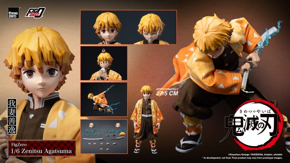 Demon Slayer: Kimetsu no Yaiba FigZero Action Figure 1/6 Zenitsu Agatsuma 28 cm [14]