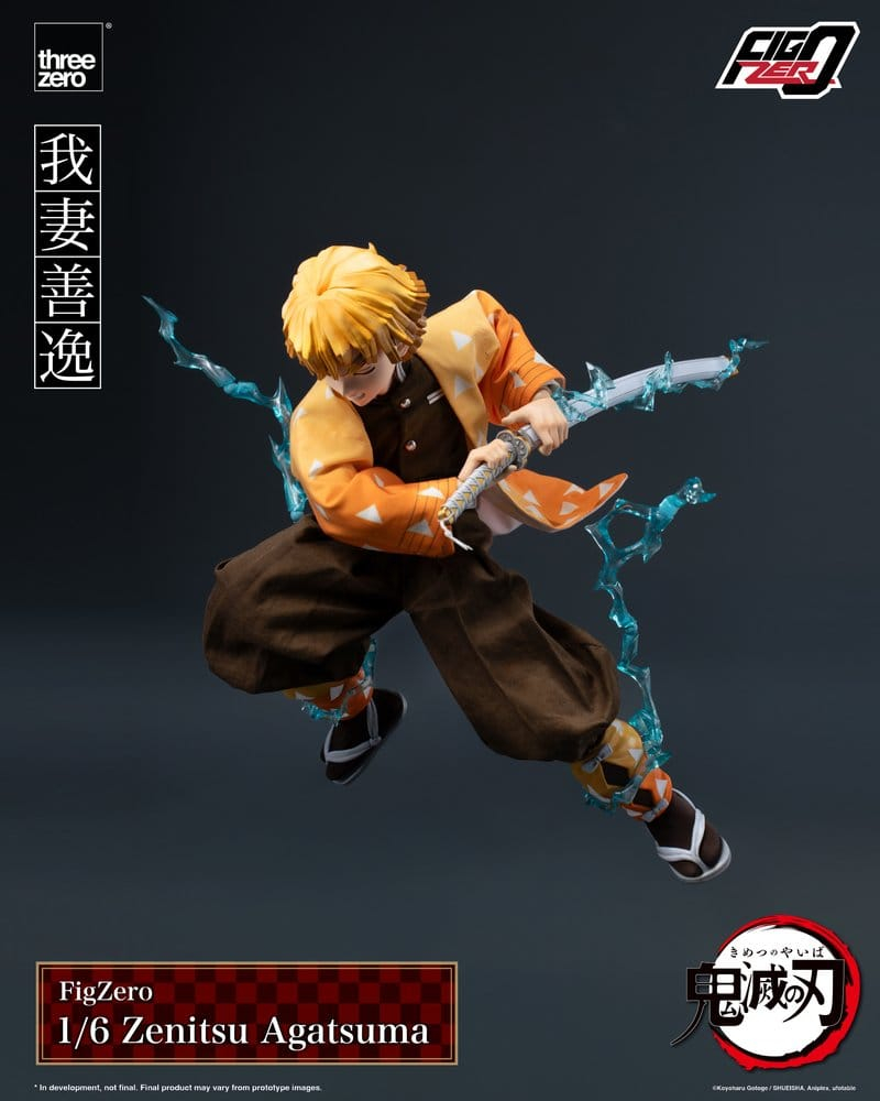 Demon Slayer: Kimetsu no Yaiba FigZero Action Figure 1/6 Zenitsu Agatsuma 28 cm [8]