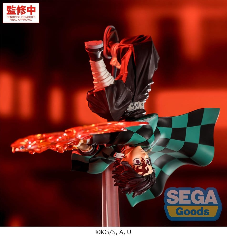 Demon Slayer: Kimetsu no Yaiba Luminasta PVC Figure Tanjiro Kamado Hinokami Kagura Setting Sun Transformation 15 cm [4]