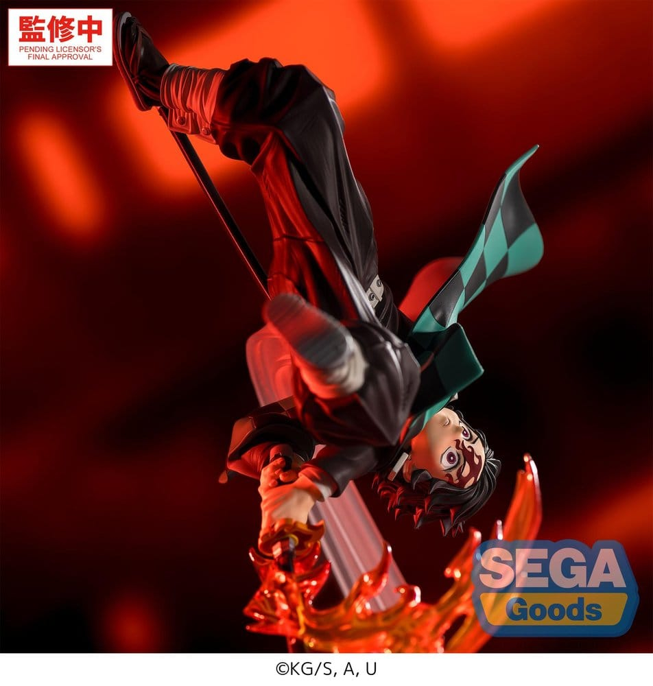 Demon Slayer: Kimetsu no Yaiba Luminasta PVC Figure Tanjiro Kamado Hinokami Kagura Setting Sun Transformation 15 cm [5]