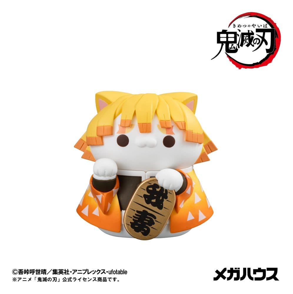 Demon Slayer: Kimetsu no Yaiba Mega Cat Project Trading Figures 8-Pack Fortune Cats Ver. 01 7 cm Blind Box (with gift) [5]