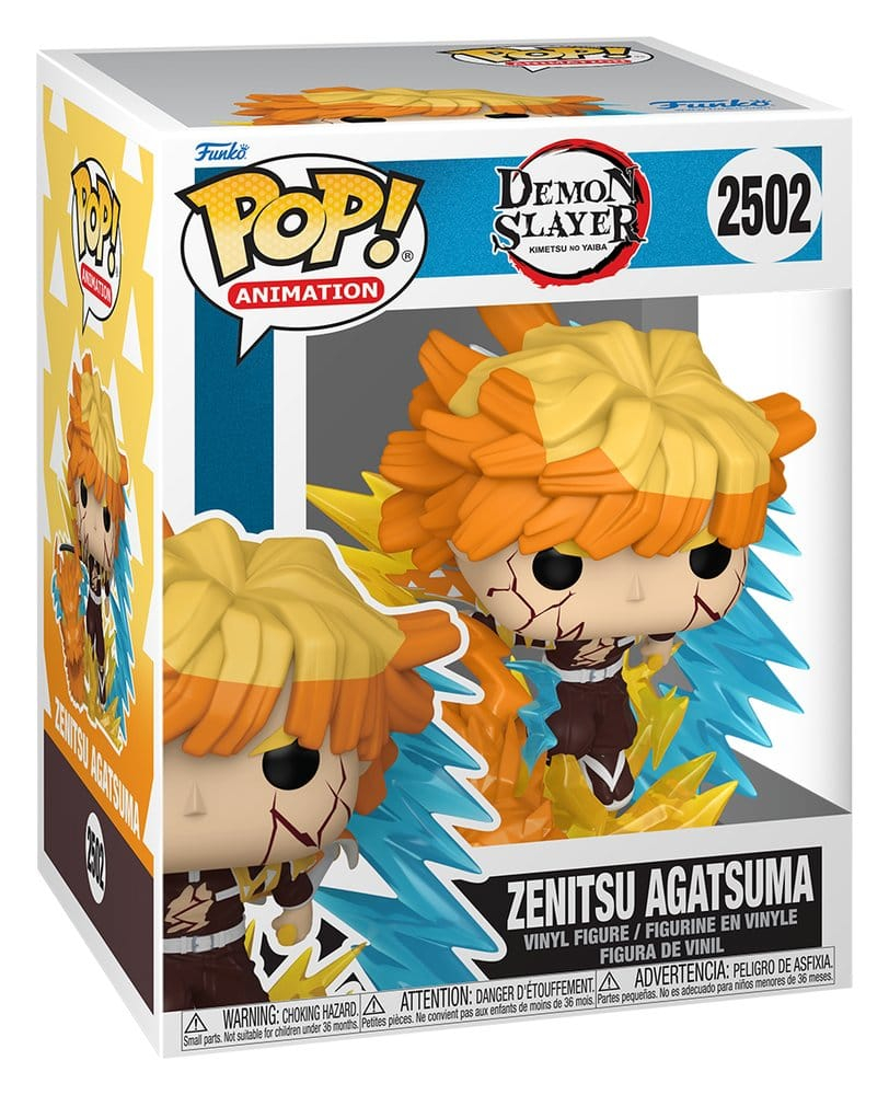 Demon Slayer: Kimetsu no Yaiba POP! Premium Vinyl Figure Zenitsu with Chase (Glow) 9 cm Assortment (3) [3]