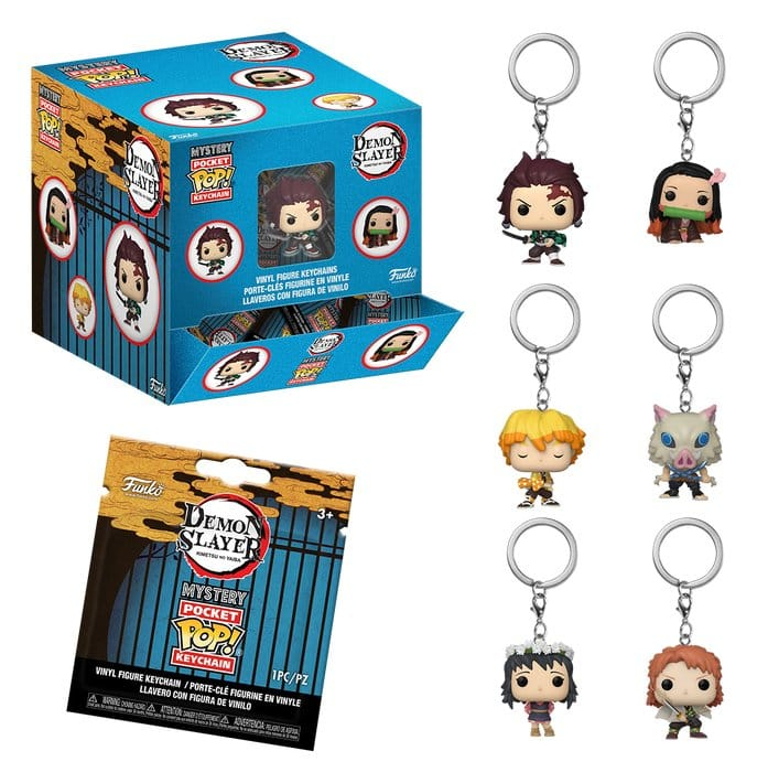 Demon Slayer: Kimetsu no Yaiba POP! Vinyl Keychains 4 cm Display (12) [2]