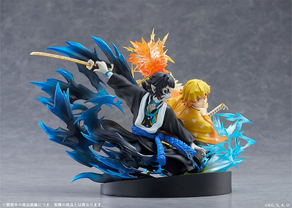 Demon Slayer: Kimetsu no Yaiba PVC Statue Zenitsu Agatsuma & Kaigaku 15 cm [5]