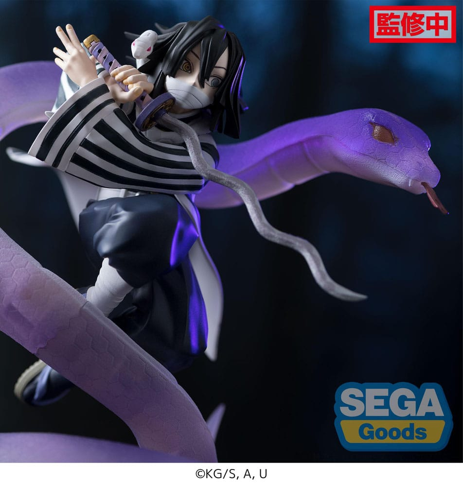 Demon Slayer: Kimetsu no Yaiba Xross Link Anime PVC Statue Obanai Iguro Hashira Training Arc 14 cm [3]