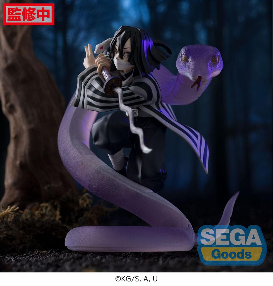 Demon Slayer: Kimetsu no Yaiba Xross Link Anime PVC Statue Obanai Iguro Hashira Training Arc 14 cm [2]
