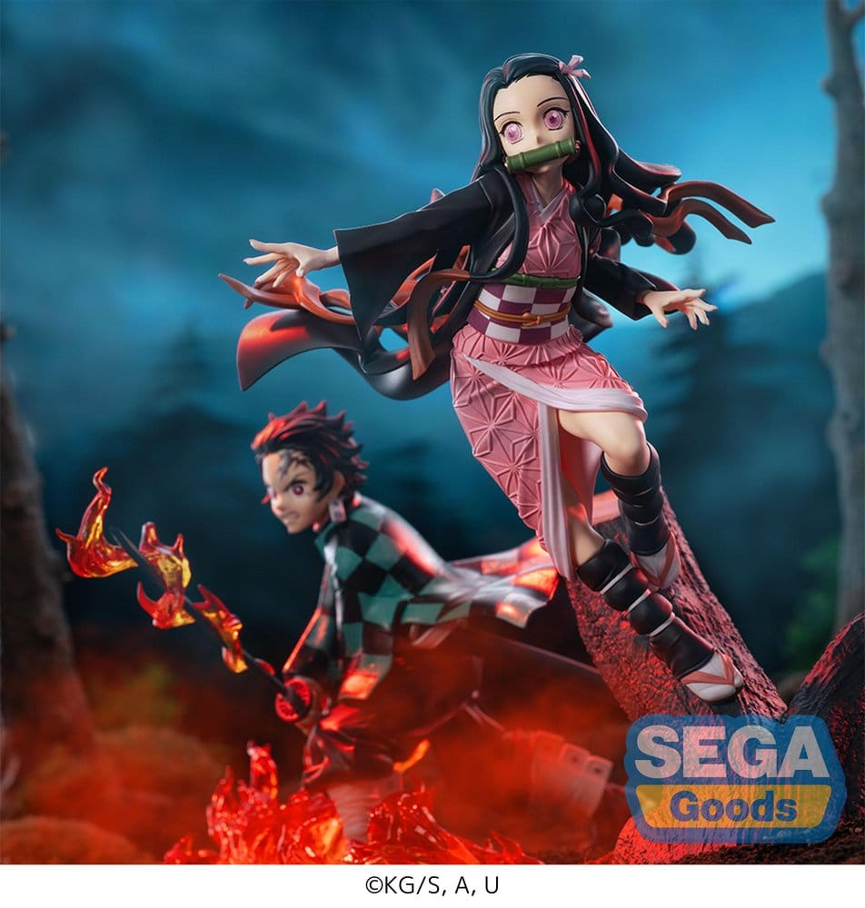Demon Slayer: Kimetsu no Yaiba XrossLink PVC Statue Nezuko Kamado 16 cm [5]