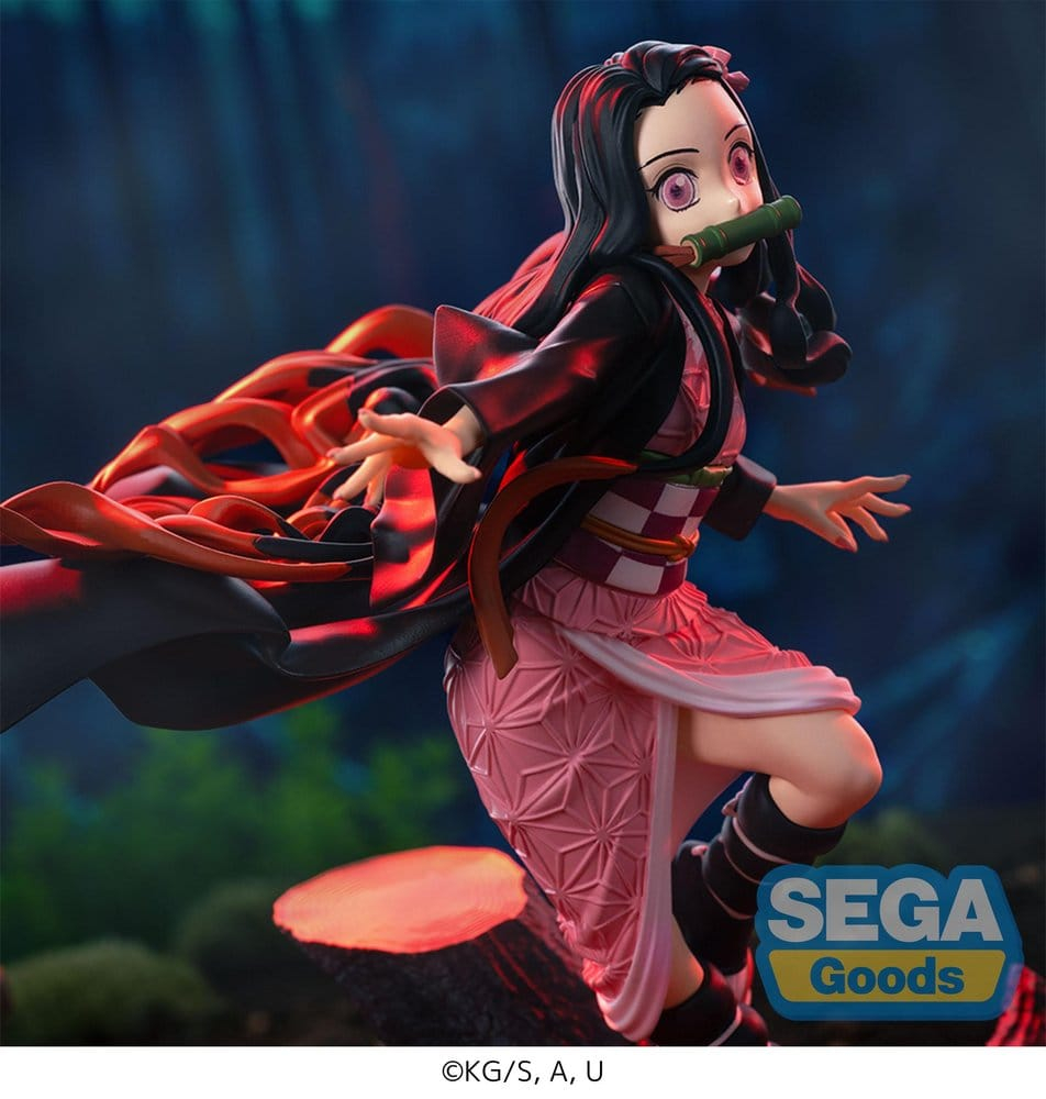 Demon Slayer: Kimetsu no Yaiba XrossLink PVC Statue Nezuko Kamado 16 cm [2]