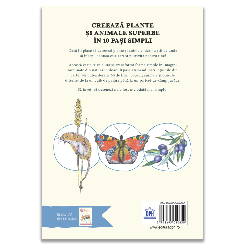 Desen in 10 pasi: Natura – Ghid creativ 7+ ani [2]