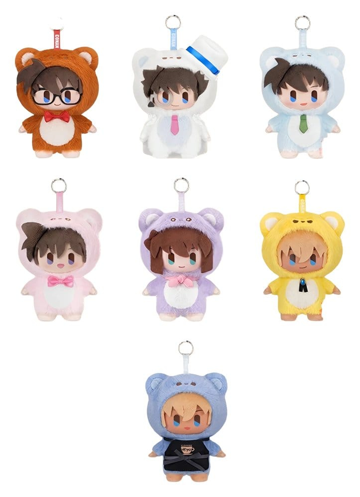 Detective Conan / Case Closed Plush Figures Bear Detective Series Blind Box 15 cm Display (6) [2]