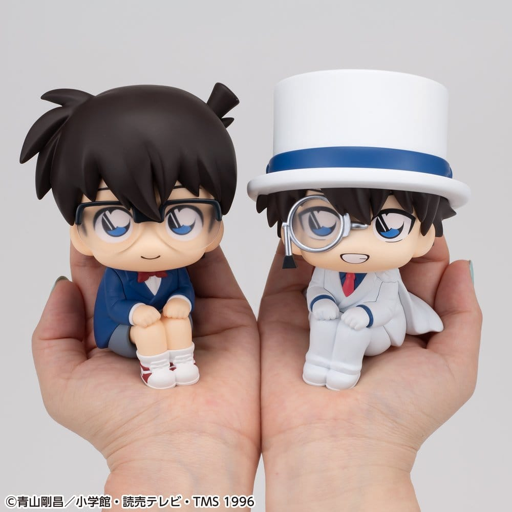 Detective Conan Look Up PVC Figures 2-Pack Conan Edogawa & Kid the Phantom Thief 11 cm (with gift) [23]