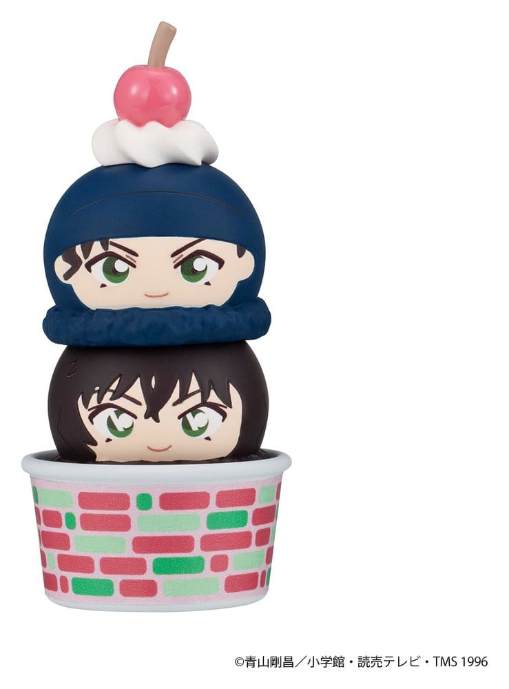 Detective Conan Tsumichen Stack up &amp; Change Mini Figures 8 cm Blind Box Assortment (6) (with gift) [5]