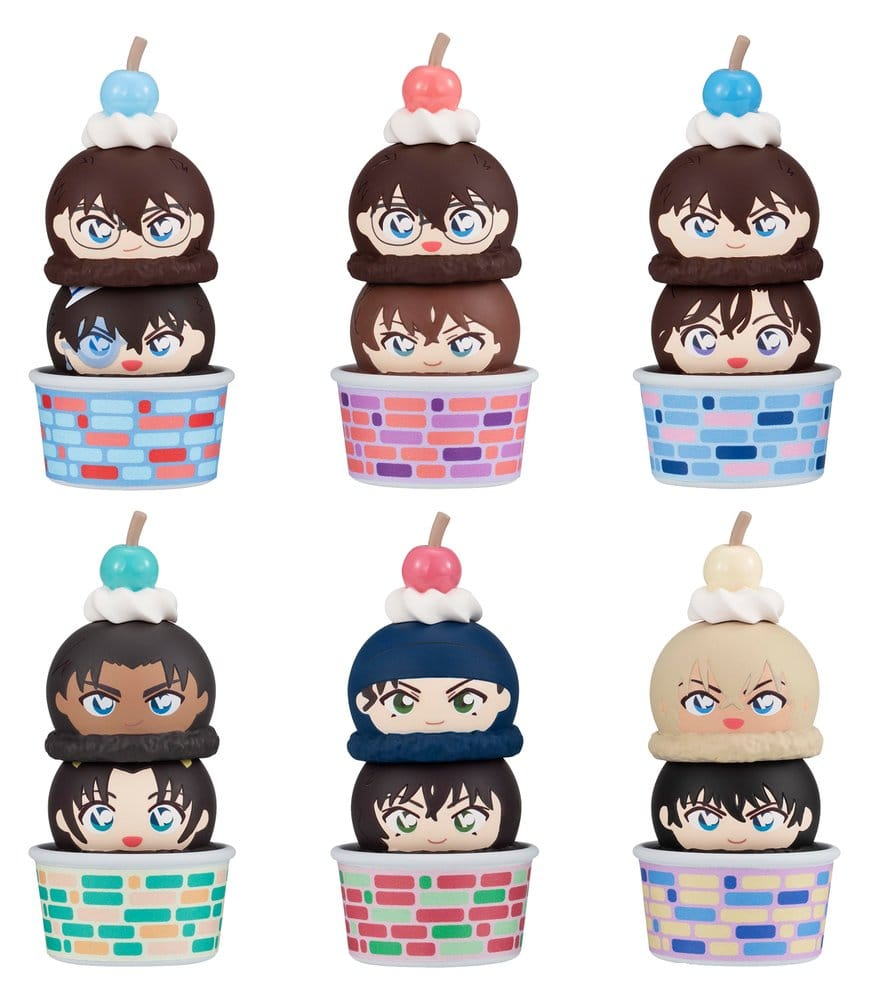 Detective Conan Tsumichen Stack up & Change Mini Figures 8 cm Blind Box Assortment (6) [12]
