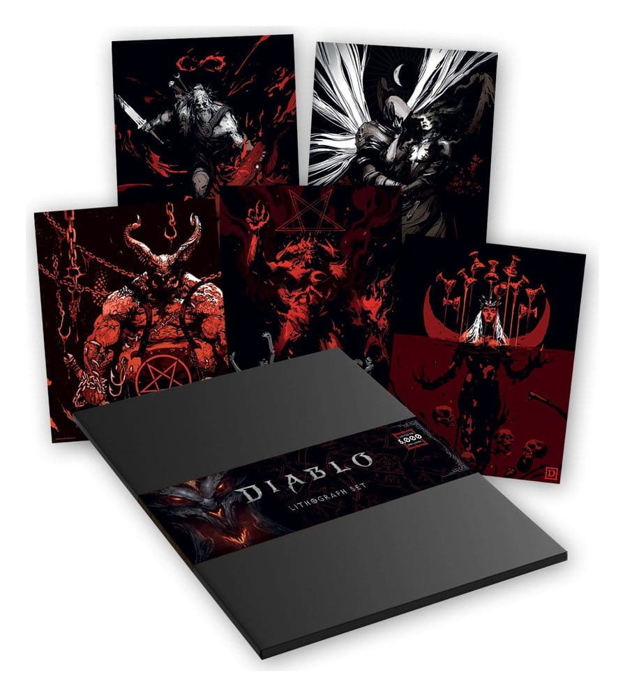 Diablo Art Print Set of Five Limited Edition 36 x 28 cm [8]