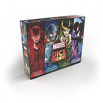Dice Throne Marvel 4-Hero Box (Scarlet Witch, Thor, Loki, Spider-Man) [1]