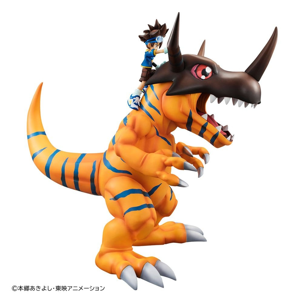 Digimon Adventure Precious G.E.M. Series PVC Figure Greymon & Taichi Yagami 25 cm (Repeat) [3]