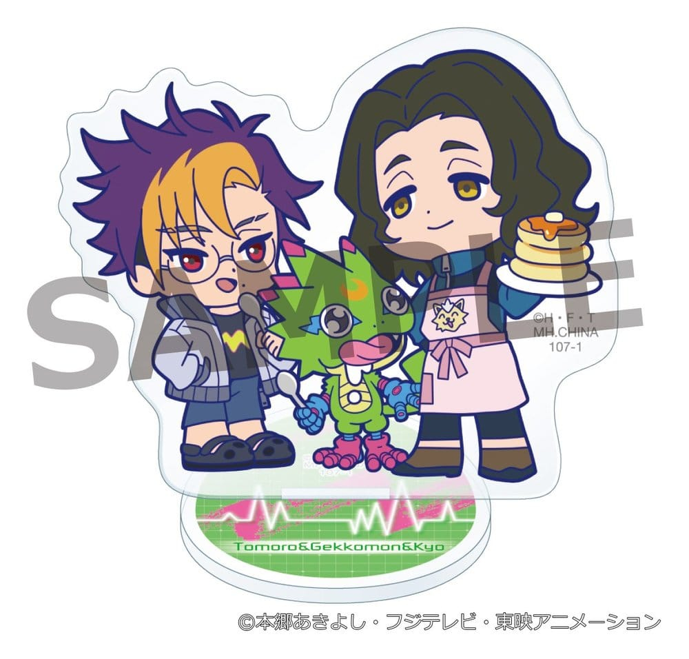 Digimon Buddycolle Acrylic Stands Beatbreak 6 cm Blind Box Display (6) [5]