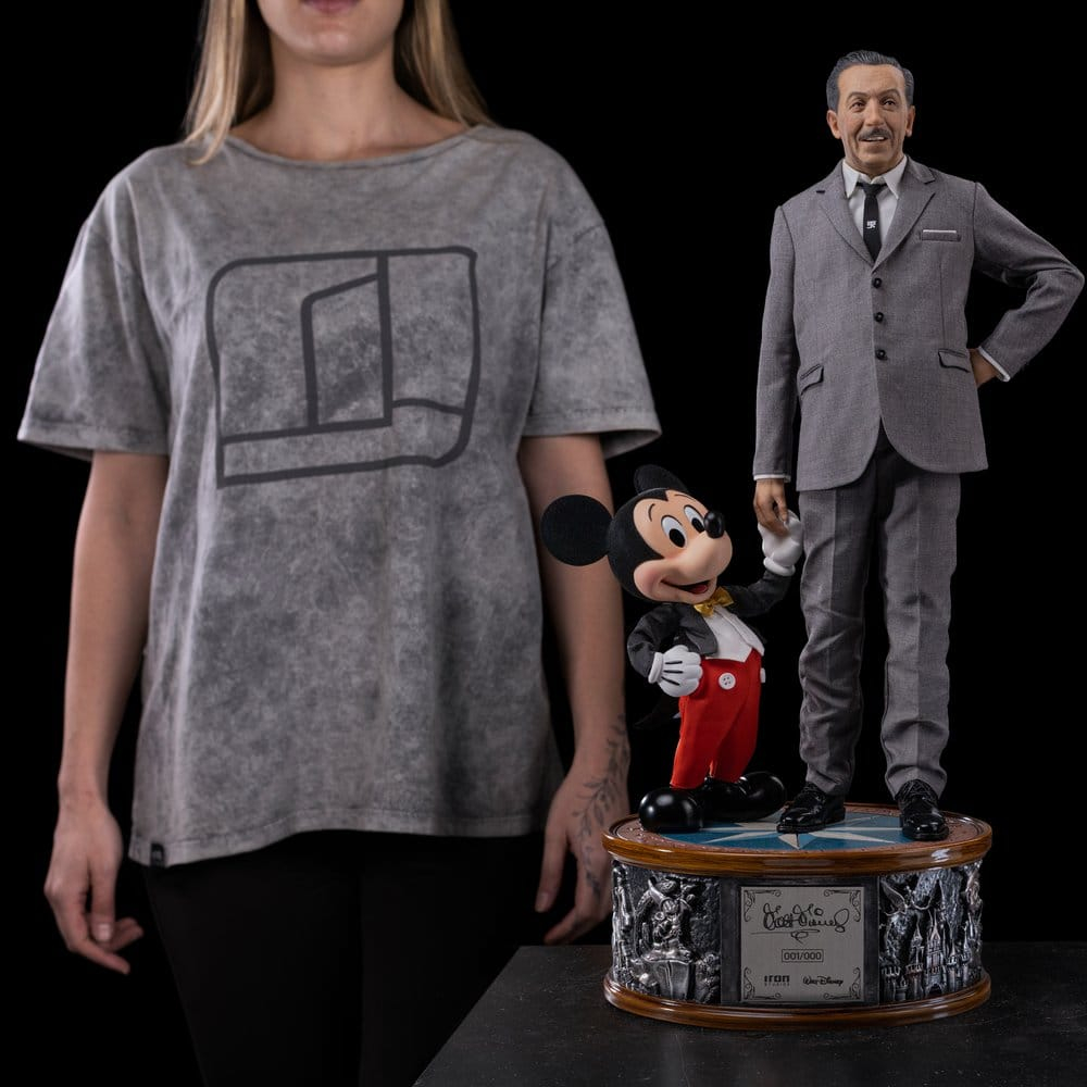 Disney Classics Legacy Replica Statue 1/4 Walt Disney & Mickey Mouse 59 cm [12]