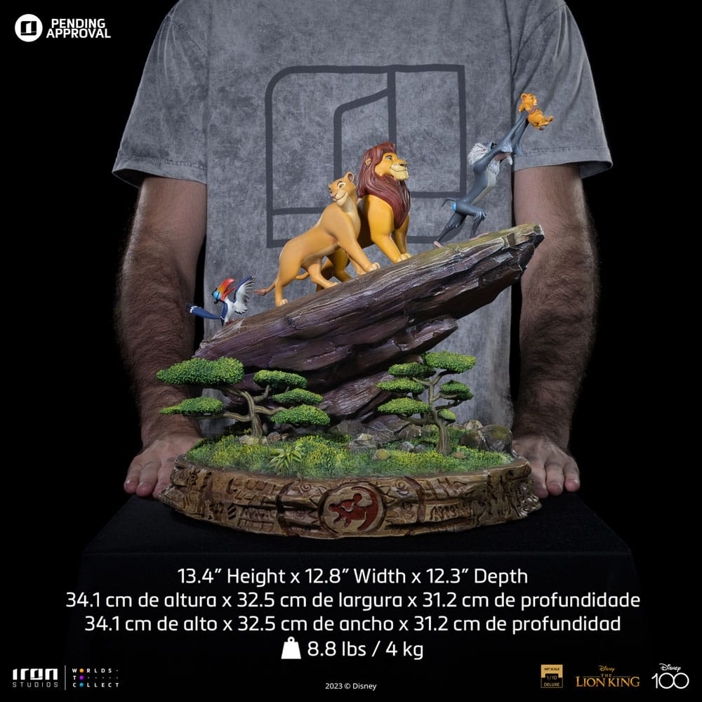 Disney Deluxe Art Scale Statue 1/10 The Lion King 34 cm [7]
