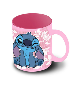 Disney - Lilo & Stitch - Pink Flowers Stitch - Mug [1]